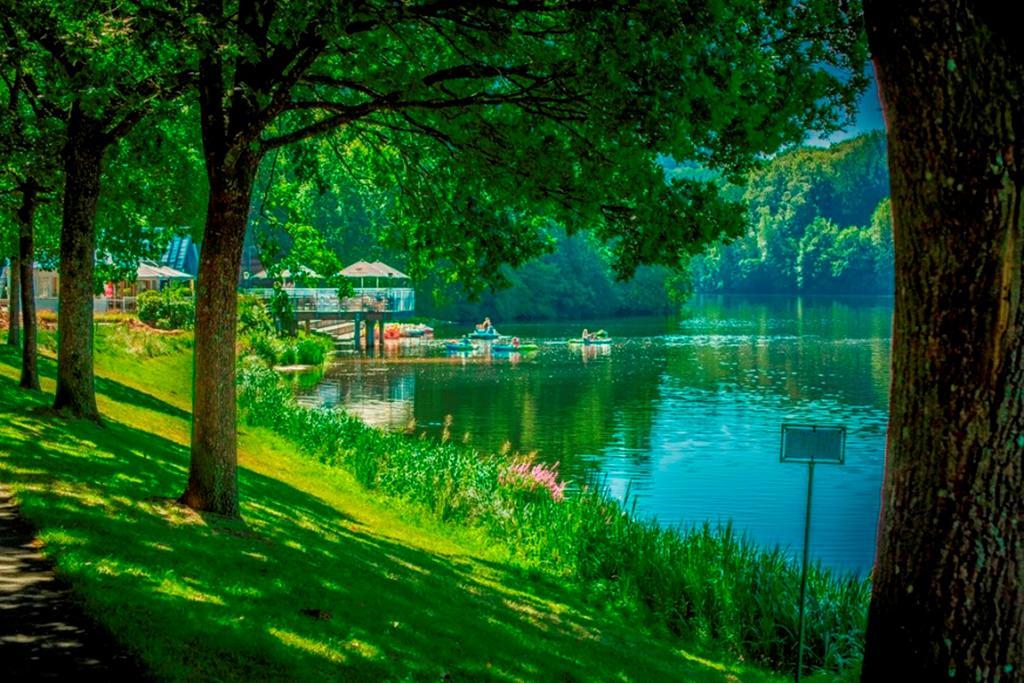 Feriendomizil Haus Am See Biersdorf Eksteriør bilde